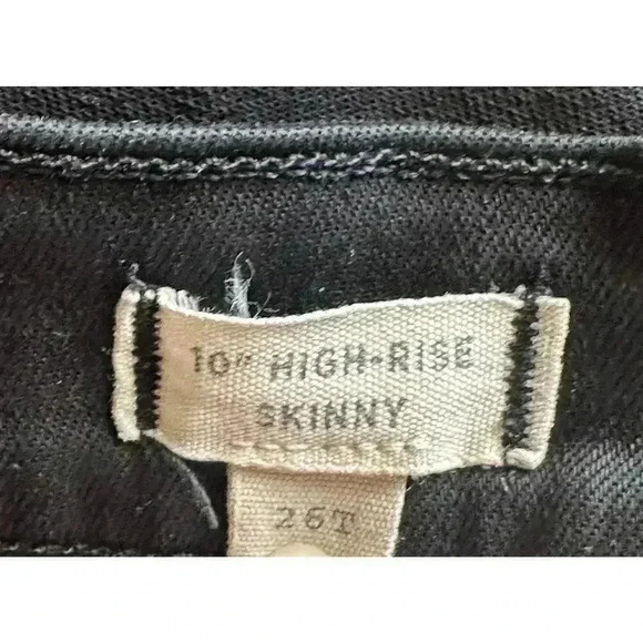 Madewell Women’s 26 Tall 10" High-Rise Skinny Jeans in Carbondale Wash - Picture 8 of 9